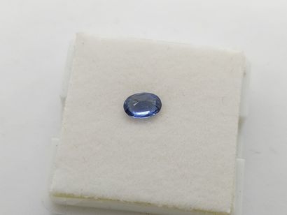 SAPPHIRE blue , oval , ceylon , 0,48 Carats,...