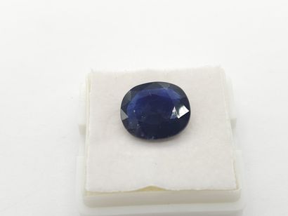 SAPPHIRE blue , oval , Africa , 6,13 Carats,...