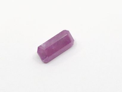 RUBIS red Octagon, , Africa , 5,04 Carats,...