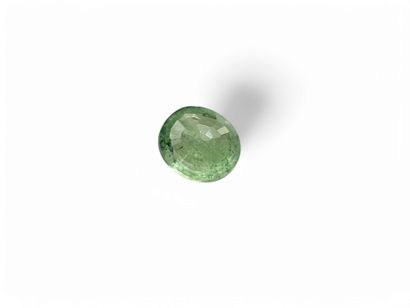 Oval tsavorite green, Tanzania ,0.41 carat
Dim...