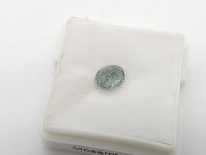 TOURMALINE blue , oval , Mozambique , 0,90...