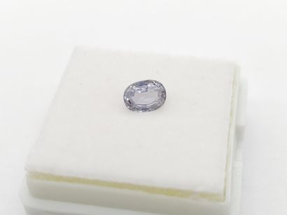 SAPHIR purple , oval , 0,82 Carats, Dim :...
