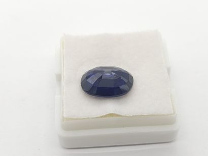 SAPPHIRE blue , oval , Africa , 6,13 Carats,...