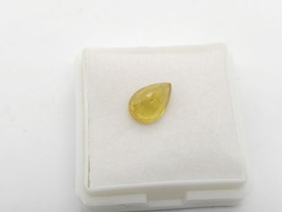 SAPHIR Yellow , Pear , Madagascar , 1,69...