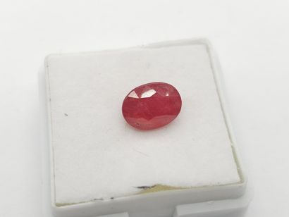 SAPPHIRE orange , Oval , Songea , Tanzania...