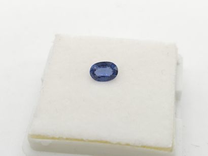 SAPPHIRE blue , oval , ceylon , 0,48 Carats,...