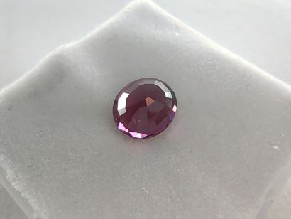 GRENAT purplish pink rhodolite VS Tanzania...