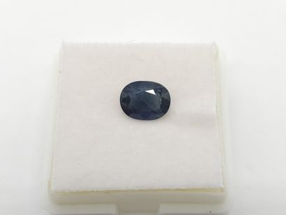 SAPHIR blue , oval , Africa , 1,43 Carats,...
