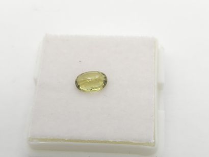 SAPPHIRE green VS , oval , Australia , 0,87...