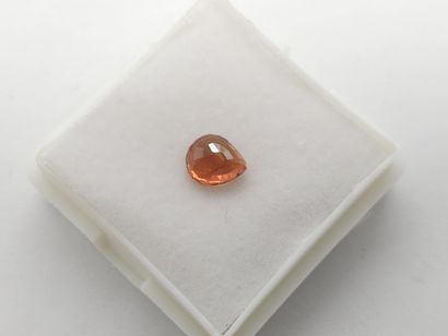 SAPHIR Yellowish orange , Pear , Songea,...