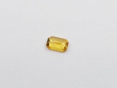 SAPHIR yellow VVS Songea , émeraude , Tanzanie...