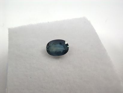SAPHIR greenish blue Australie ovale
Dim...