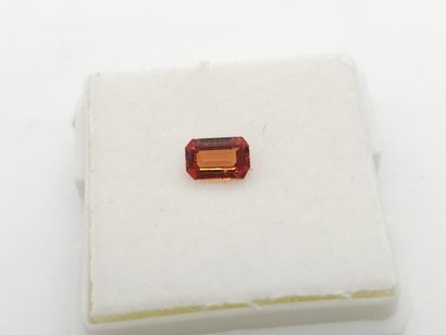 SAPPHIRE orange Songea VS , emerald , Tanzania...