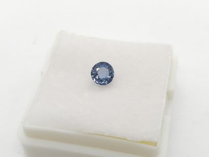 SAPHIRE blue , Round , Ceylon , 0,52 Carats,...