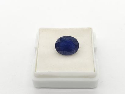 SAPHIR Blue , Oval , Africa , 4,73 Carats,...