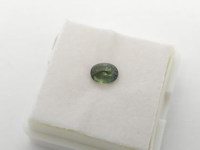 SAPHIR Green VVS , Oval , Australia , 0,85...