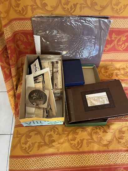 ENSEMBLE DE PHOTOGRAPHIES XIXème siècle et...