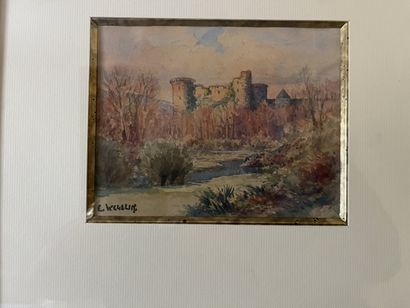 ECOLE FRANCAISE XXème siècle
