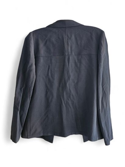 CHANEL
Wool and silk anthracite jacket
Size...