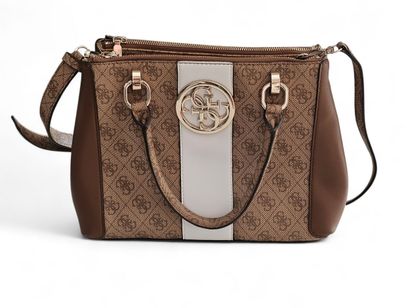 GUESS
Sac à main en tissu monogrammé de couleur...