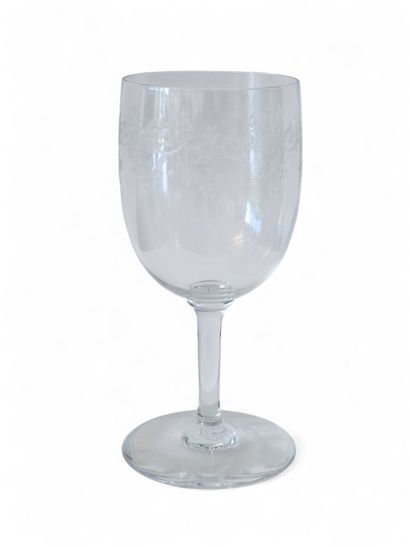 BACCARAT - Modèle SEVIGNE
SUITE de DOUZE...
