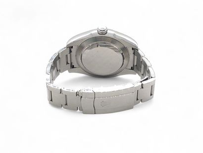 ROLEX Air King oyster perpetual 
Steel wristwatch,...