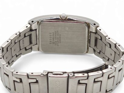 SEIKO
Montre bracelet, boîtier rectangulaire,...