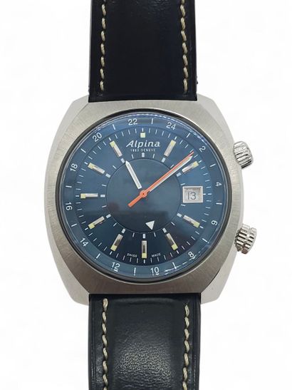ALPINA Geneve model Startimer Pilot 
Men's...