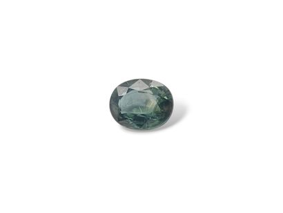 SAPHIR bluish Green , oval , Australia ,...