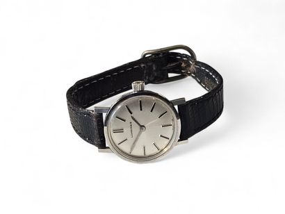 LONGINES
Ladies' leather wristwatch, 24mm...