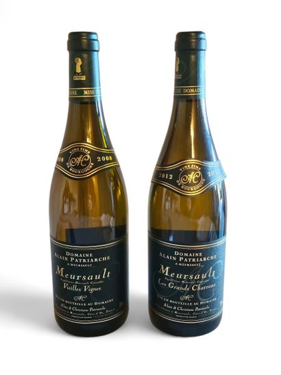 MEURSAULT VIEILLES VIGNES
Domaine Alain Patriarche
Vintage...