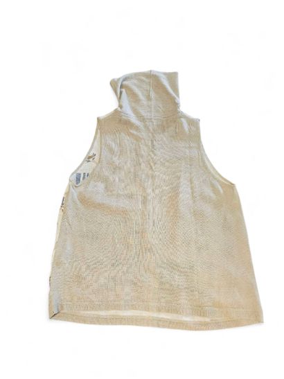 HERMES
Pull col roulé sans manche en cachemire...