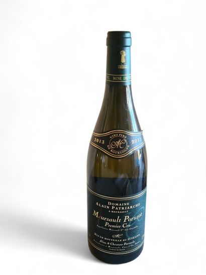 MEURSAULT PORUZOT PREMIER CRU 
Domaine Alain...