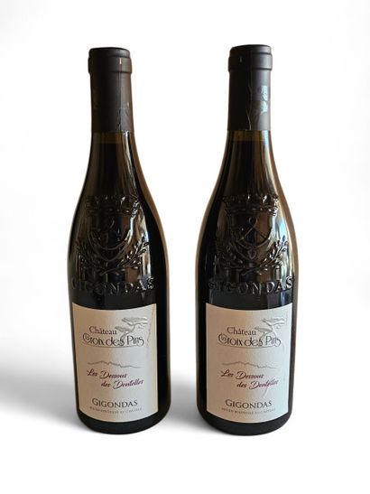 GIGONDAS 
Les dessous des dentelles 
Château...