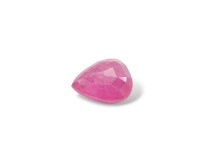 RUBY pinkish red , pear , Mozambique , 2.70...