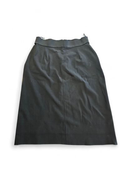 CHANEL
black SKIRT 
Size 38