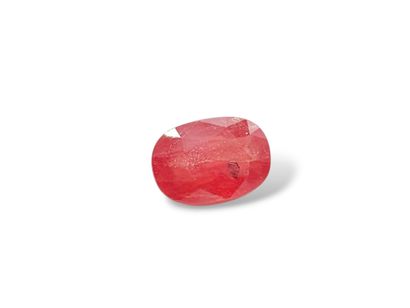 SAPHIR orange Tanga oval, Tanzania ,1.32...