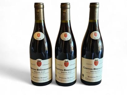 CORTON BRESSANDES 
Domaine NUDANT
Année 2014
Trois...