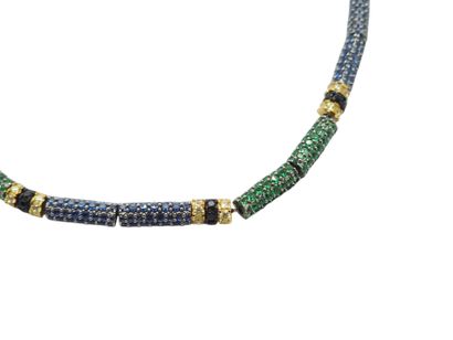 APM MONACO
Collier en métal et pierres de...