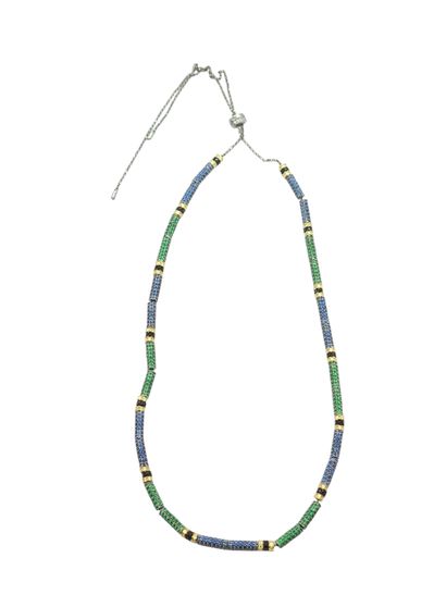 APM MONACO
Collier en métal et pierres de...