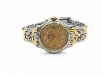 TAG HEUER pro 200mètres Two-material wristwatch,...