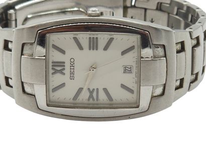 SEIKO
Montre bracelet, boîtier rectangulaire,...