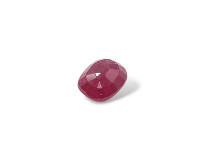 RUBY pinkish red , cushion , Madagascar ,...
