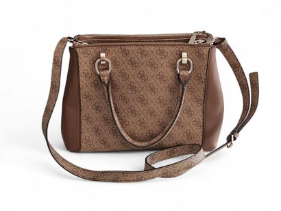 GUESS
Sac à main en tissu monogrammé de couleur...
