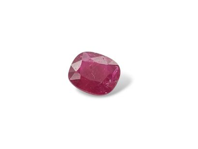 RUBY pinkish red , cushion , Madagascar ,...