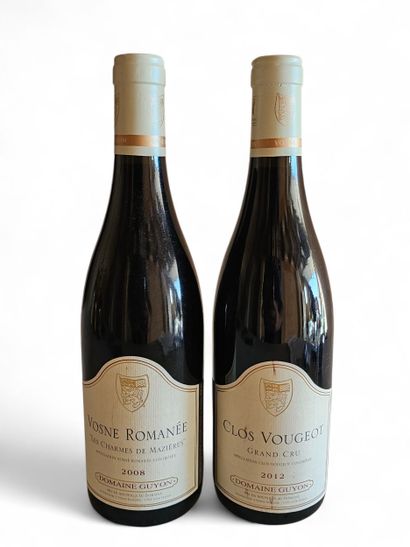 CLOS VOUGEOT GRAND CRU
Domaine Guyon 
Year...