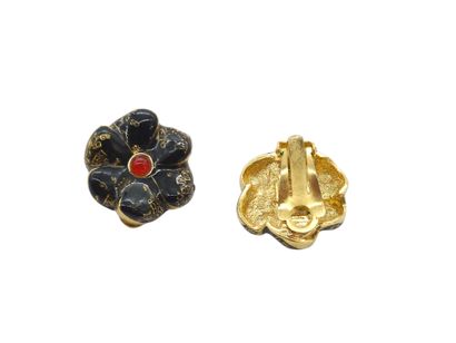 BALENCIAGA 
Paire de boucles d'oreilles en...