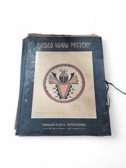 Editions d'Art C.SZWEDZICKI Nice 1952 
Pueblo...