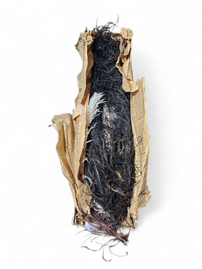 AFRIQUE, XXe siècle
CROCODILE en ébène sculpté,...