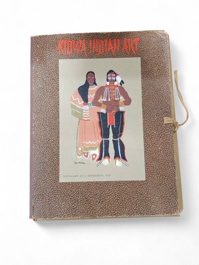 Editions d'Art C.SZWEDZICKI Nice 1952 
Pueblo...